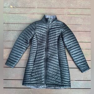 Orvis Women’s Lightweight Black Puffer Coat Puffy Jacket Sz S